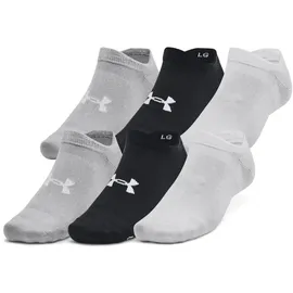 Under Armour Essential No Show 6er Pack) Socken, schwarz - LG