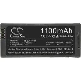 Cameron-Sino Akku Lithium-Polymer 1100 mAh für DJI Tello