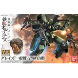 BANDAI SPIRITS Gundam Model Kit HG 1/144 Graze Standard/Commander Typ 13 cm grün