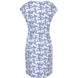 Beachtime Sommerkleid Blumen Blau 44