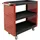 Trutzholm Etagenwagen Stahl 70 x 39 x 79 cm rot auf Rollen