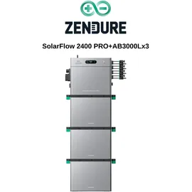 Zendure SolarFlow 2400 Pro + 1 x AB3000L Erweiterungsakku