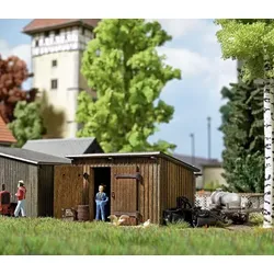 Holzschuppen (Bausatz) Modell von Busch 1:87