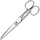 Clauss Stoffschere silber 15,0 cm