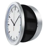 St. Leonhard Uhr mit Geheimfach: Wanduhr mit Geheimfach (Uhr mit Versteck, Wanduhr Safe, Badezimmeruhr)