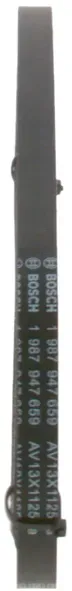 BOSCH Keilriemen 1987947659 für LANCIA ROVER Volvo JENSEN Ford BEDFord MAZDA STEYR BLMC JAGUAR ASIA MOTORS HONDA MAN Mercedes NISSAN Porsche REN