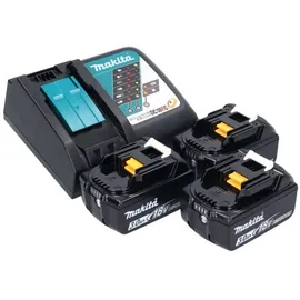 Makita DDF485RF3J inkl. 3 x 3 Ah + Makpac