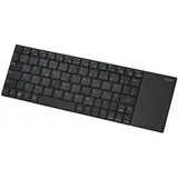 Rapoo E2710 Wireless Keyboard mit Touchpad DE schwarz (16170)