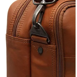 The Chesterfield Brand Wax Pull Up Aktentasche Leder 44 cm Laptopfach braun