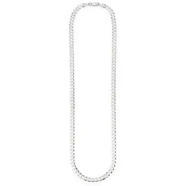 Bruno Banani Kette ohne Anhänger BRUNO BANANI "Schmuck Geschenk Silber 925 Halsschmuck Halskette Panzerkette" Gr. 55, silber (silberfarben), Halsketten, Herren, 55, Silber 925 (Sterlingsilber), B: 5mm, B:5mm