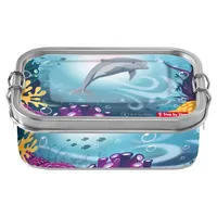 Step By Step Edelstahl-Lunchbox Dolphin Pippa
