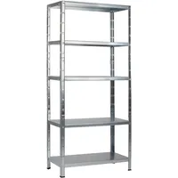 SCHULTE Regalwelt Schulte Steck-Grundregal Verzinkt 200 cm x 100 cm x 35 cm