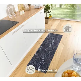 HANSE HOME Wild Kitchen Board Küchenläufer 50 x 150 cm schwarz/weiß