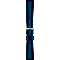 Tissot Synthetisches Leder Lederband 18/16mm T852.048.150 - blau