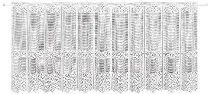 Gerster Collection Kurzgardine Hanna 150 x 60 cm Polyester Weiß
