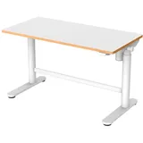 Spacetronik ELEKTRISCH Kinderschreibtisch XD Höhenverstellbar 55-89cm, Schülerschreibtisch, Schreibtisch, Jugendschreibtisch SPE-X112 (White)