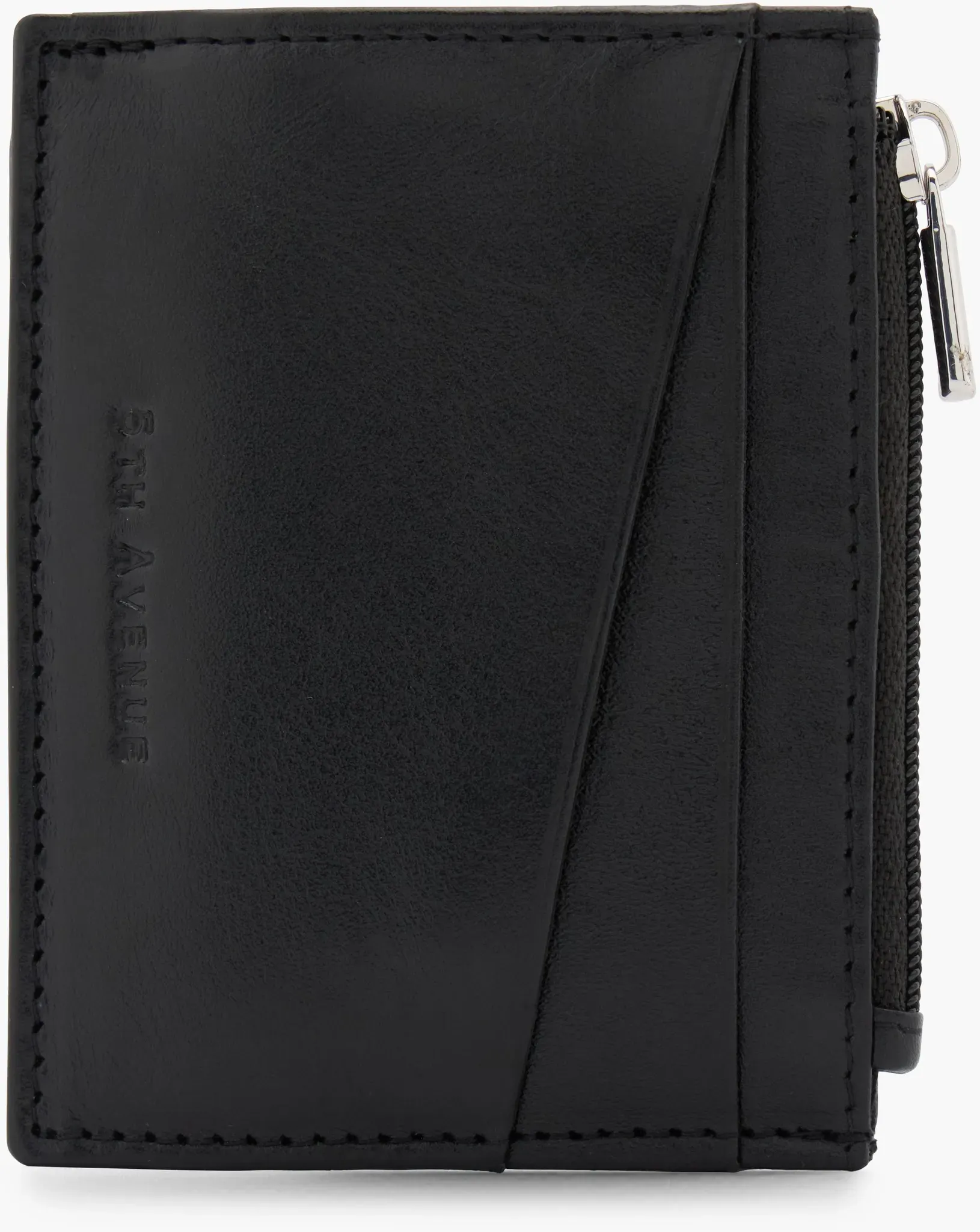 5th Avenue  Geldbörse Schwarz, Damen, Größe: ONE SIZE, Material: Leder - 5th Avenue  Geldbörse Schwarz, Damen, Größe: ONE SIZE, Material: Leder - woman - Schwarz