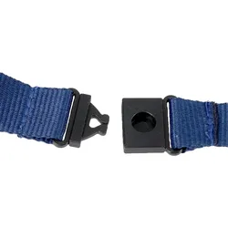 Schlüsselband Textil Europel blau / 10 St., 121277
