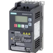 Siemens Frequenzumrichter 6SL3210-5BB12-5UV1 0.25kW 200 V, 240V