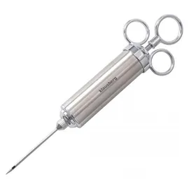 Klausberg Fleischpökelspritze 60 ml Stahl Silber