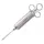 Klausberg Fleischpökelspritze 60 ml Stahl Silber