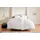 OTTO home Mila unifarben Weiß 135 x 200 cm + 40 x 80 cm