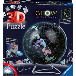 Ravensburger 3D-Puzzle Glow In The Dark - Sternenglobus, 190 Puzzleteile, Made in Europe; FSC® - schützt Wald - weltweit bunt