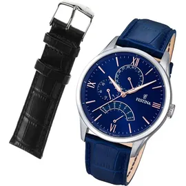 Festina Klassik Analog-Quarz Leder 42 mm USF16823/3