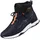 LS2 Acrux Motorradschuhe - Dark Blue / Fluo Orange - EU 45