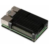 Joy-It Case BLOCK SBC-Gehäuse Passend für Raspberry Pi inkl. passiven Kühler Schwarz