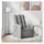 vidaXL Relaxsessel Elektrisch 93 x 101 x 93 cm Hellgrau mit Liegefunktion