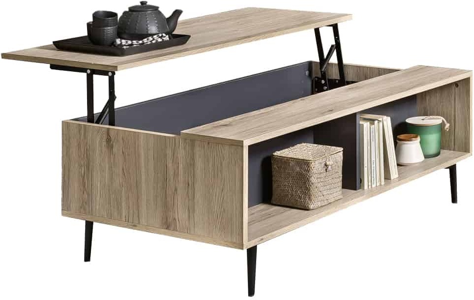 Couchtisch 'Benton' MDF, Metall