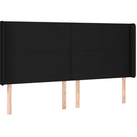 vidaXL Boxspringbett 180 x 200 cm Schwarz