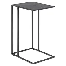 VCM Infinity Ecktisch Marmor Dekor schwarz.
