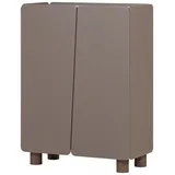 moutique Highboard 100 x 135 x 45 cm Braun