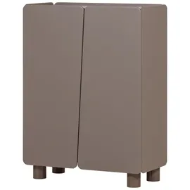 moutique Highboard 100 x 135 x 45 cm Braun
