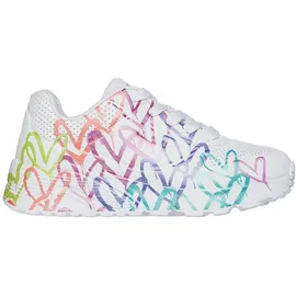 SKECHERS Uno Lite Metallic Joy Kinder Weiß/Mehrfarbig 38