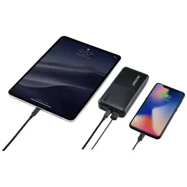 VOLTCRAFT PB-19C-M Powerbank 20000 mAh USB PD, Quick Charge LiPo Schwarz