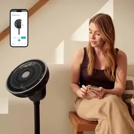 Duux Whisper Flex 2 0 cm Ventilator Schwarz
