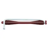 Comair Kaltwellwickler 90mm Ø 4mm mit Rundgummi dunkelrot 12er Beutel