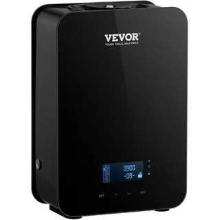 Vevor HVAC-Duftdiffusor, intelligente Duftluftmaschine für Zuhause, 180 ml mit Kaltlufttechnologie, wasserloser Diffusor für ätherische Öle,2000 Quadratfuß für Wohnzimmer, Büro, Spa, Hotel