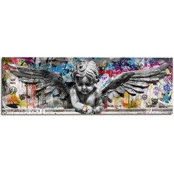 Bild FUNKY ANGEL - bunt - BHT 156x52x2 cm