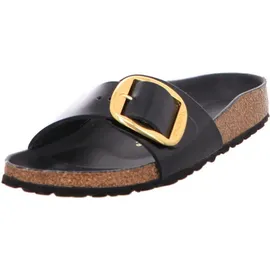 Birkenstock Pantolette, Madrid Big Buckle schwarz 42