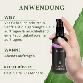 Satin naturel Retinol Serum Öl 50 ml