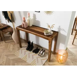 MASSIVMOEBEL24.DE Ancona Konsolentisch 120x42x80 dunkelbraun