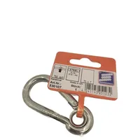 PRO PLUS Karabiner 70x7mm geschlossen, A4 RVS AISI 316,