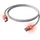 SACON EasyLan DualBoot LED Patchkabel RJ45 S/FTP Cat.6A (Class EA), mit saCon Stecker, LSOH, grau, 3 m