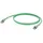 Weidmüller 1251590010 RJ45 Patchkabel CAT 6a S/FTP 1.00m Grün UL-zertifiziert 1St.