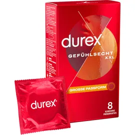 DUREX Kondome „Gefühlsecht XXL“, transparent