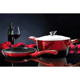 Berlinger Haus Garnki Metallic Burgundy Line 15 ElementówBH1632N - Rot